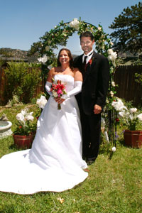 Our intimate Wedding Grotto